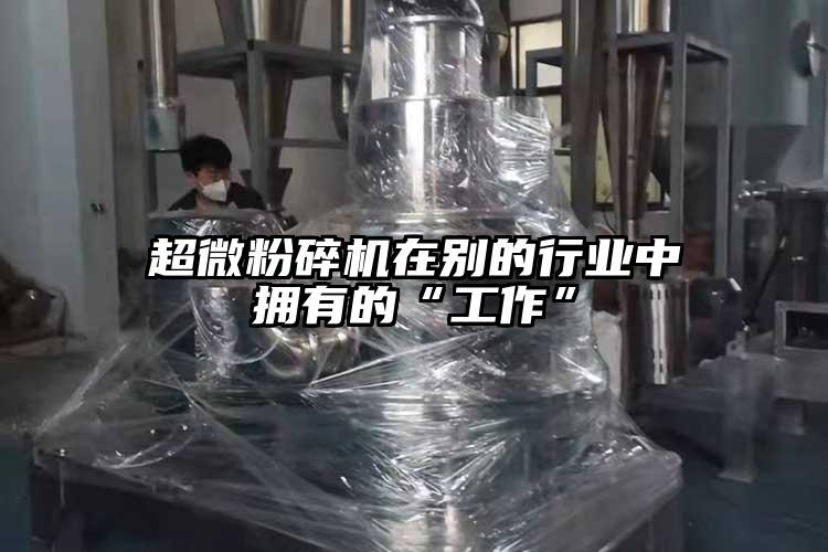 超微桃色视频免费看在別的行業中擁有的“工作”