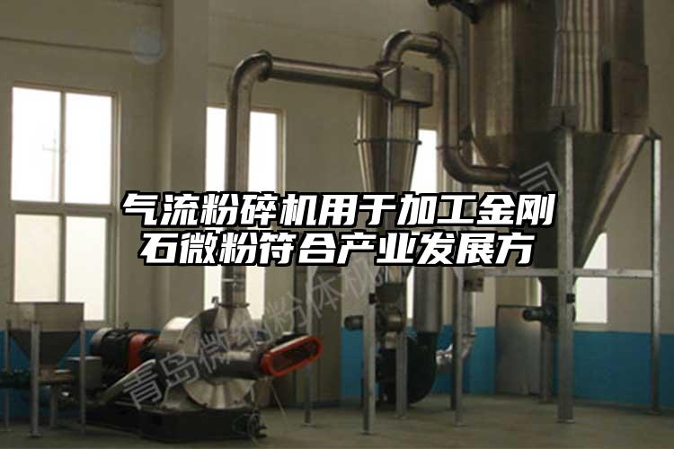 氣流桃色视频免费看用於加工金剛石微粉符合產業發展方